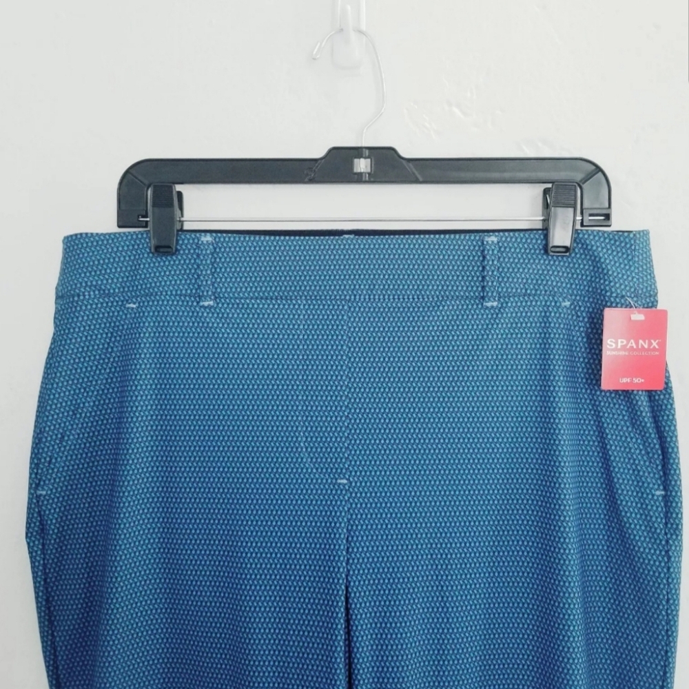SPANX Sunshine Collection UPF 50 + Leggins Blue Size XL - Picture 4 of 12